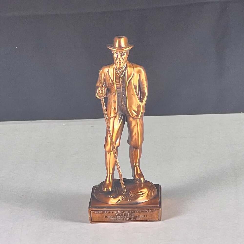 A.T. Still Founder of Osteopathy Bronze Figurine Second Casting 1983